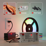 vibex5kit-linearlighting+controller+powersupply